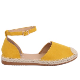 Women's honey espadrilles YSD810 Yellow