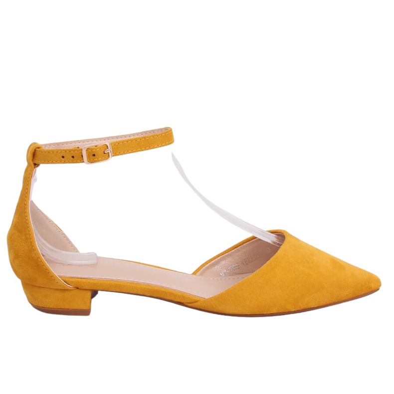 Honey cut ballerinas MM-795 Yellow