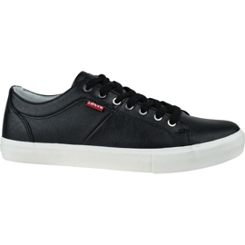 Levis all best sale black shoes
