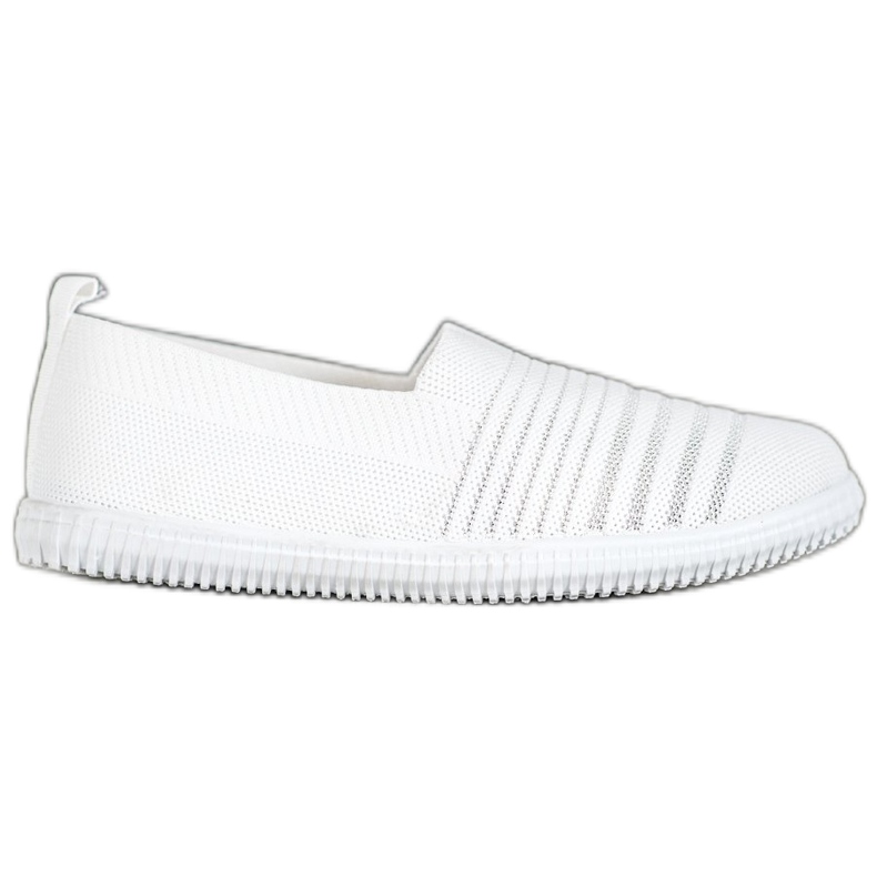 SHELOVET Airy Slipons white SHELOVET Airy Slipons white