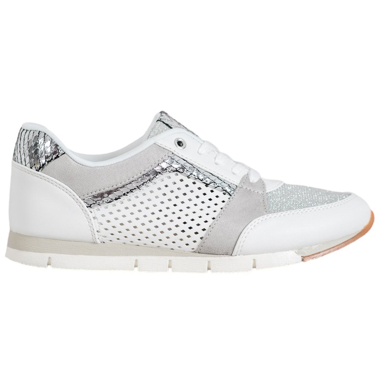 Kylie Openwork Sport Shoes white