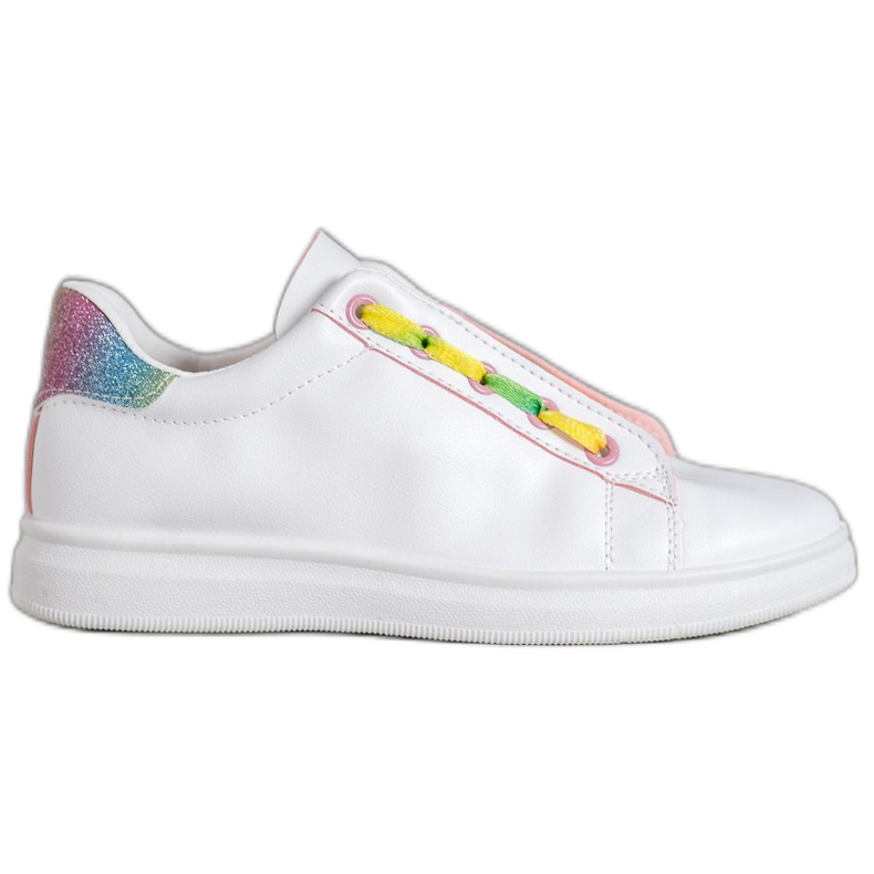 SHELOVET Fashionable Sports Shoes white SHELOVET Fashionable Sports Shoes white