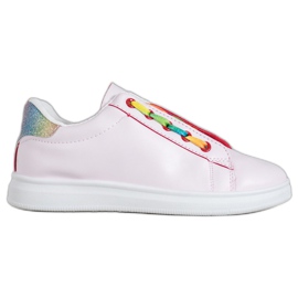 SHELOVET Fashionable Sports Shoes pink multicolored SHELOVET Fashionable Sports Shoes pink multicolored