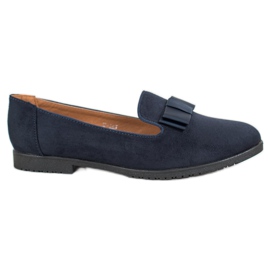 Miss Laura Lords With A Bow navy blue