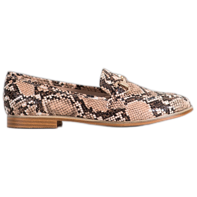 Seastar Stylish Snake Print Loafers multicolored