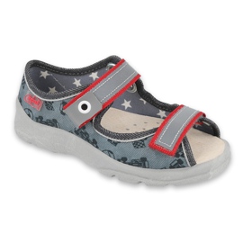 Befado children's shoes 869X141 red grey