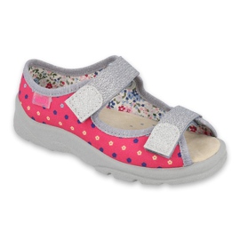 Befado children's shoes 869X138 pink grey