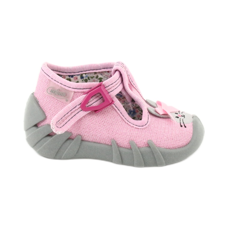 Befado children's shoes 110P374 pink grey