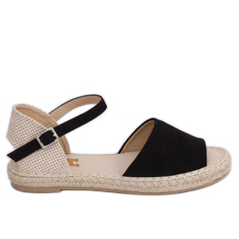 Black BB28P Black espadrilles brown