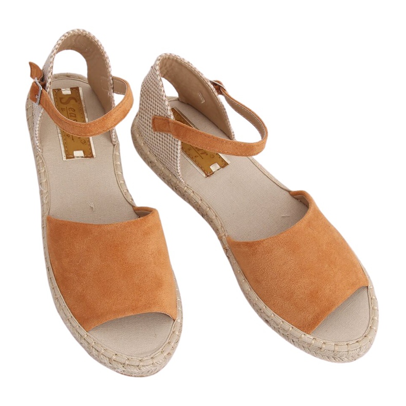 Espadrilles cut camel BB28P Camel brown
