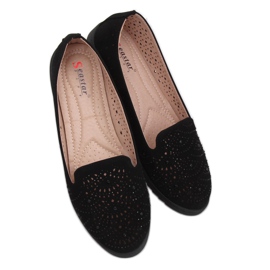 Black openwork lords ZA05P Black