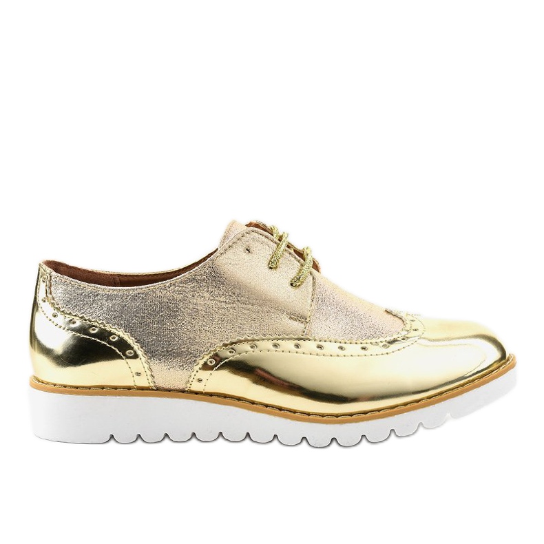 Gold Lacquered Jazz Shoes TL-61 golden Gold Lacquered Jazz Shoes TL-61 golden
