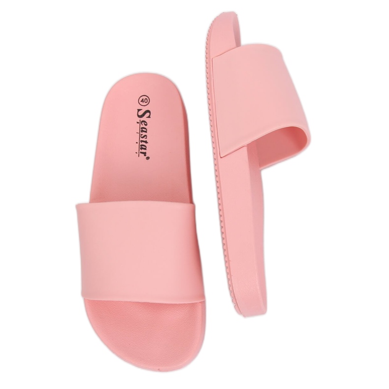 Pink women's pink slippers CK78P Pink