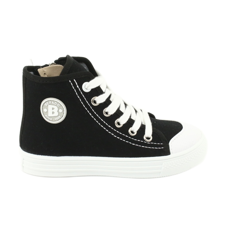 Befado children's shoes 438X010 black Befado children's shoes 438X010 black