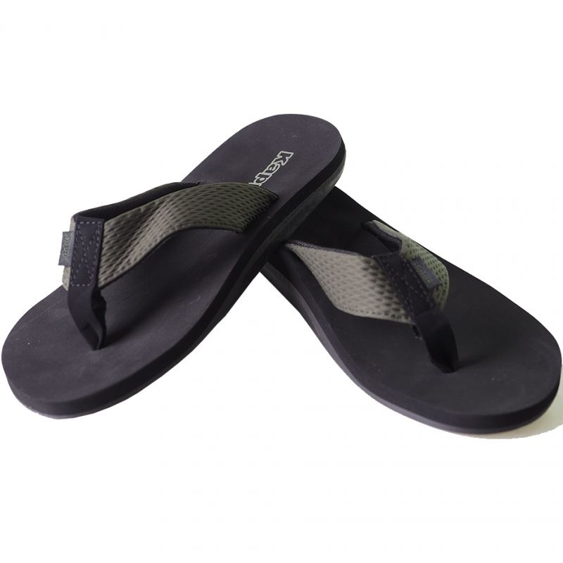 Onverenigbaar cent In Kappa Pahala M 242669 3111 slippers black green - KeeShoes