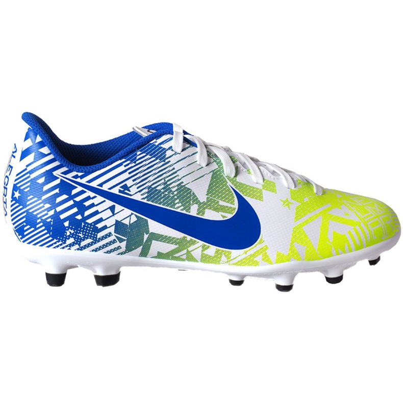 Nike Mercurial Vapor 13 Club Njr FG / MG Jr CV9351 104 soccer shoes grey multicolored