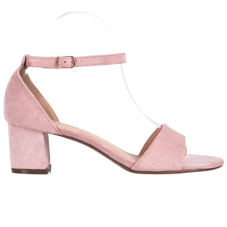 Seastar Comfortable high-heeled sandals pink