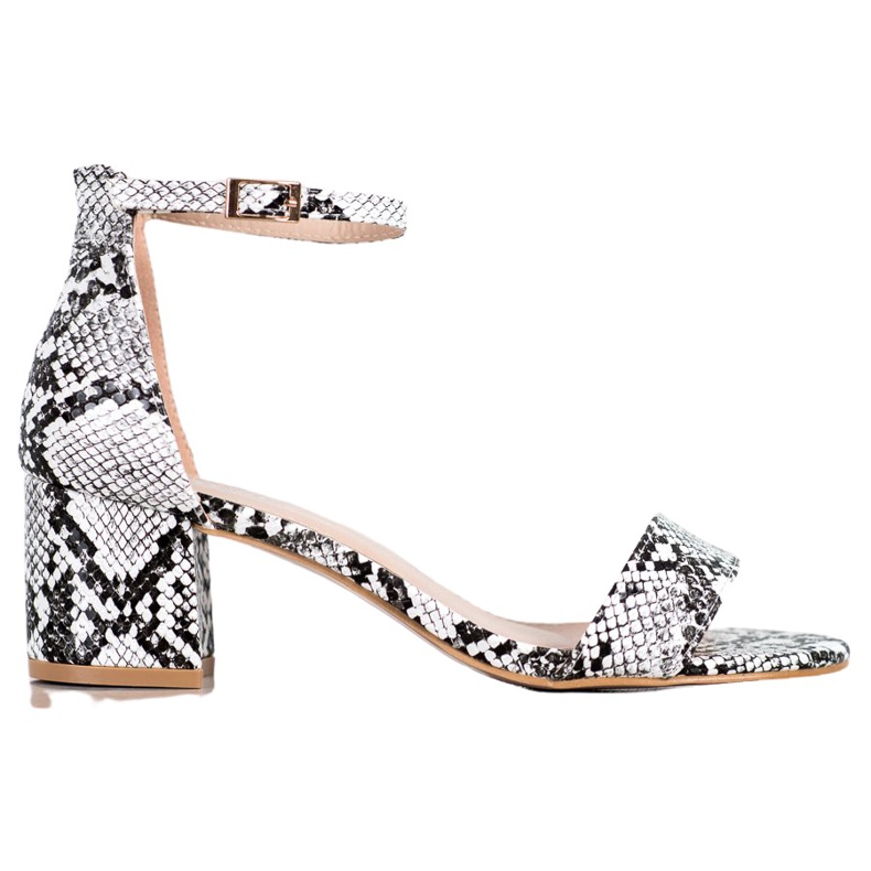 Seastar Snake Print sandals multicolored