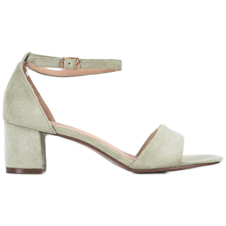 Seastar Comfortable high-heeled sandals green Seastar Comfortable high-heeled sandals green