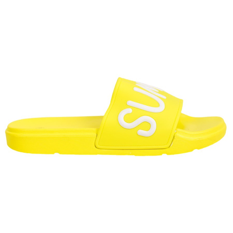 SHELOVET Rubber Slippers yellow