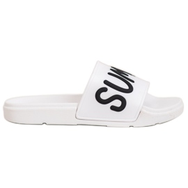 SHELOVET Rubber Slippers white
