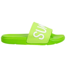 SHELOVET Rubber Slippers green
