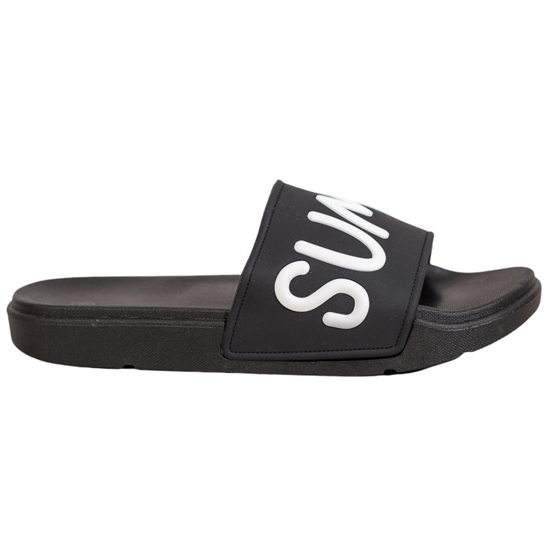 SHELOVET Rubber Slippers black