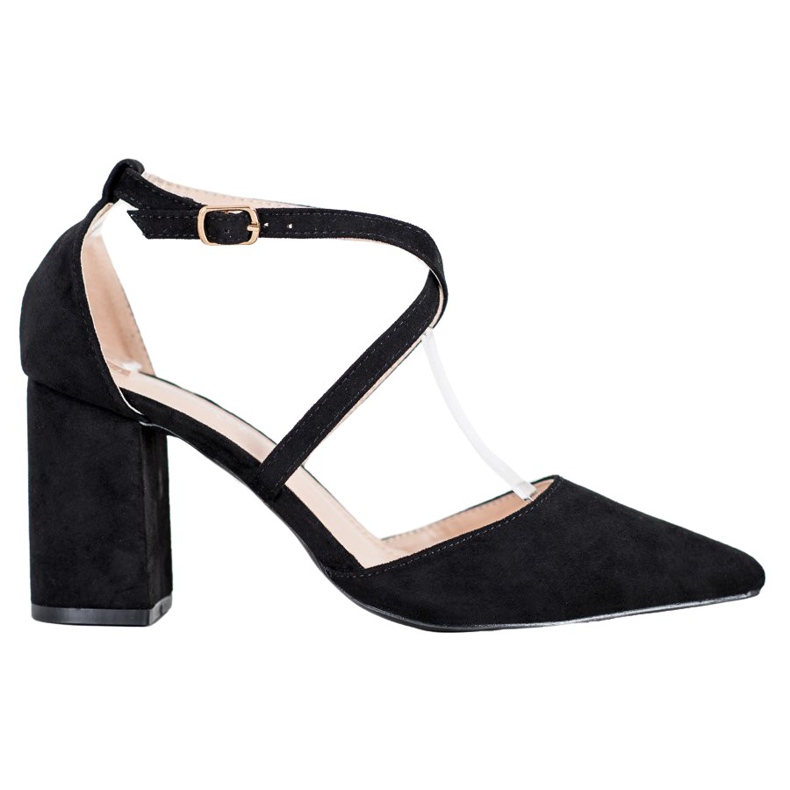 Diamantique Pumps On A Pillar black