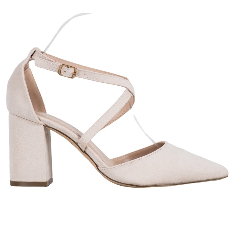 Diamantique Pumps On A Pillar brown Diamantique Pumps On A Pillar brown