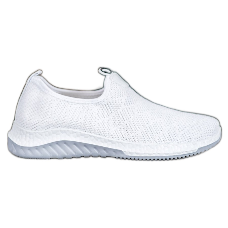 Diamantique Slip-on Sports Shoes white