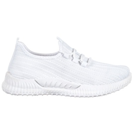 SHELOVET Textile Sport Shoes white