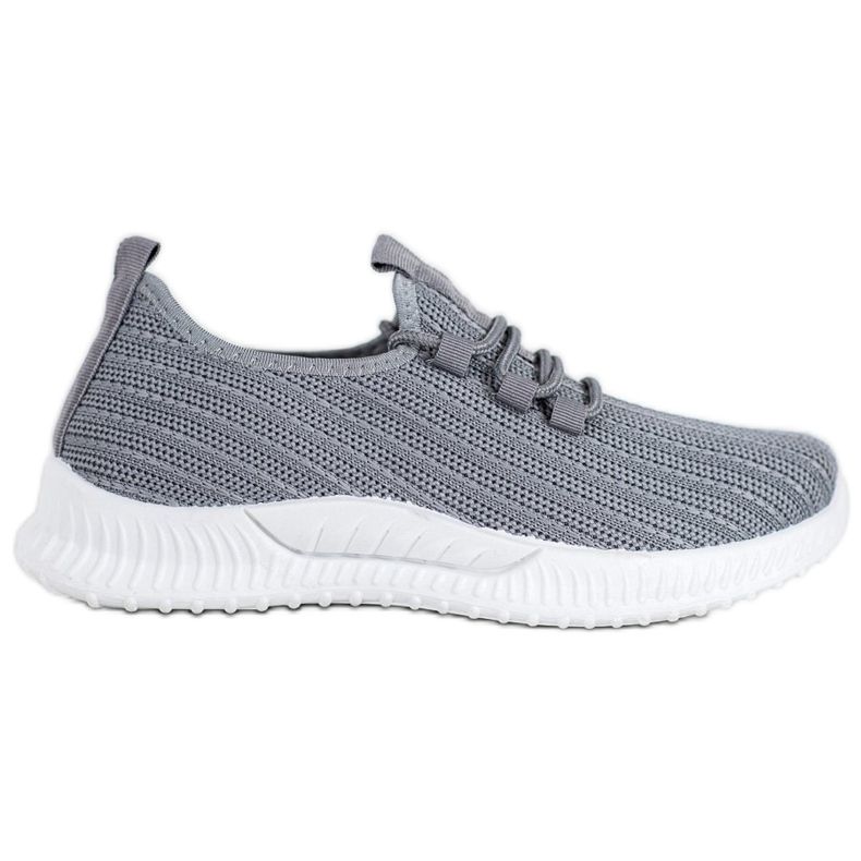 SHELOVET Textile Sport Shoes grey SHELOVET Textile Sport Shoes grey
