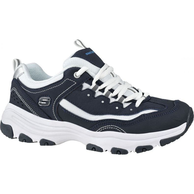 Skechers I-Conik W 88888250-NVBL white navy blue Skechers I-Conik W 88888250-NVBL white navy blue