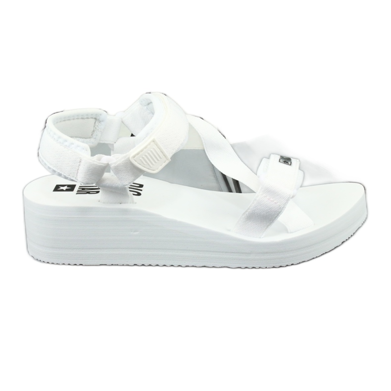 Textile sandals Big Star 274A351 white