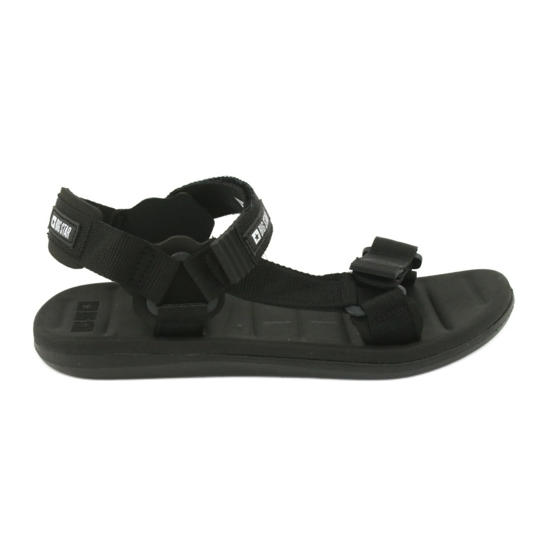 Big Star 174499 men's sandals black Big Star 174499 men's sandals black
