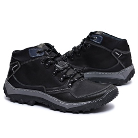 Mateos Men's Trekking Black Warmed Shoes Etemor