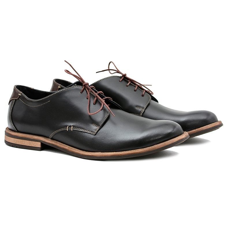 Bednarek Polish Shoes Elegant Men's Black Feliciano shoes Bednarek Polish Shoes Elegant Men's Black Feliciano shoes