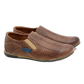 Gino Tuzzi Brown Men's Slip-on Artigiana shoes