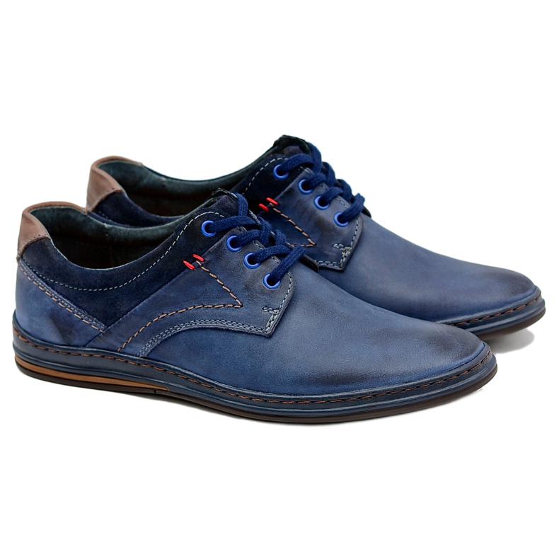 KOMODO Navy blue leather shoes from Giuseppe KOMODO Navy blue leather shoes from Giuseppe