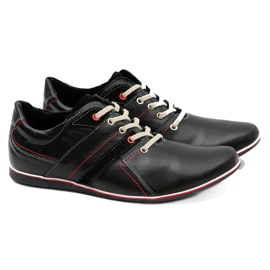 Mario Boschetti Men's Leather Casual Shoes Conti black Mario Boschetti Men's Leather Casual Shoes Conti black