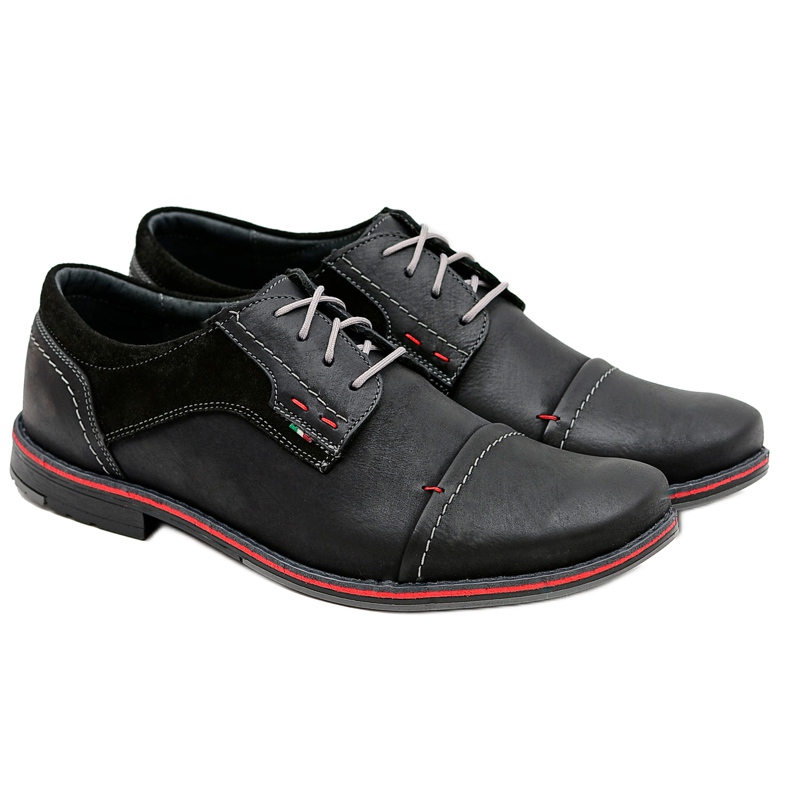 Gino Tuzzi Leather Men's Black Shoes Paolo Gino Tuzzi Leather Men's Black Shoes Paolo