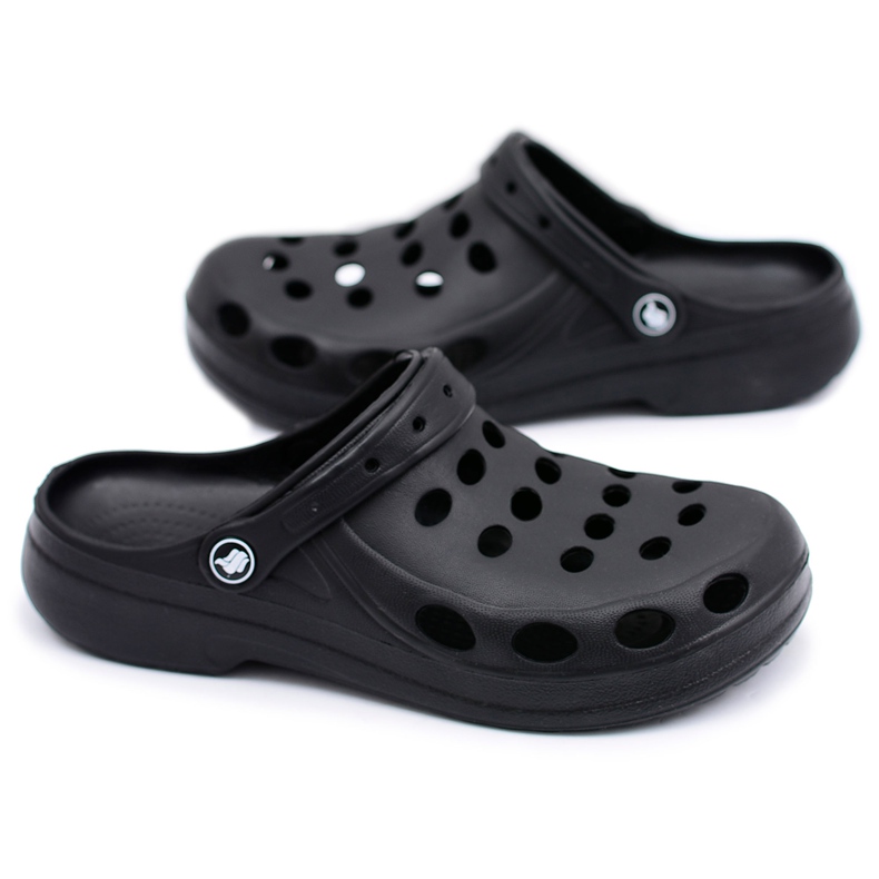 Flameshoes Men's Flip Flops Sandals Black