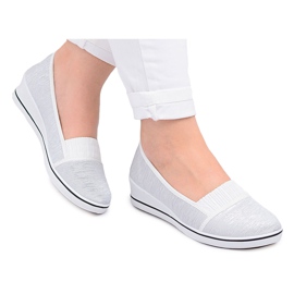 Women's White Slip-on Sneakers Avila