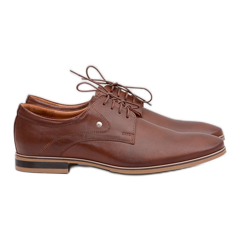 Mario Boschetti Refugio brown elegant leather shoes Mario Boschetti Refugio brown elegant leather shoes