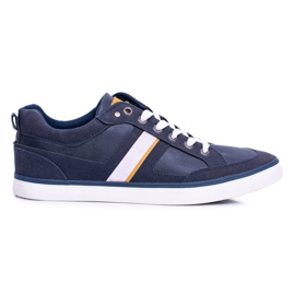 Navy Blue Men's Sports Sneakers Tony Navy Blue Men's Sports Sneakers Tony