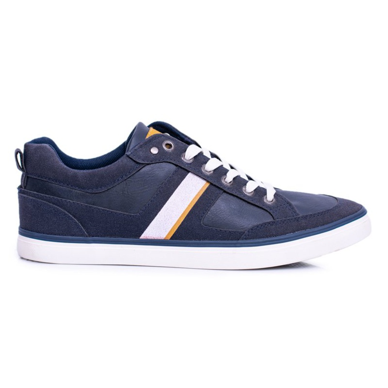 Navy Blue Men's Sports Sneakers Tony
