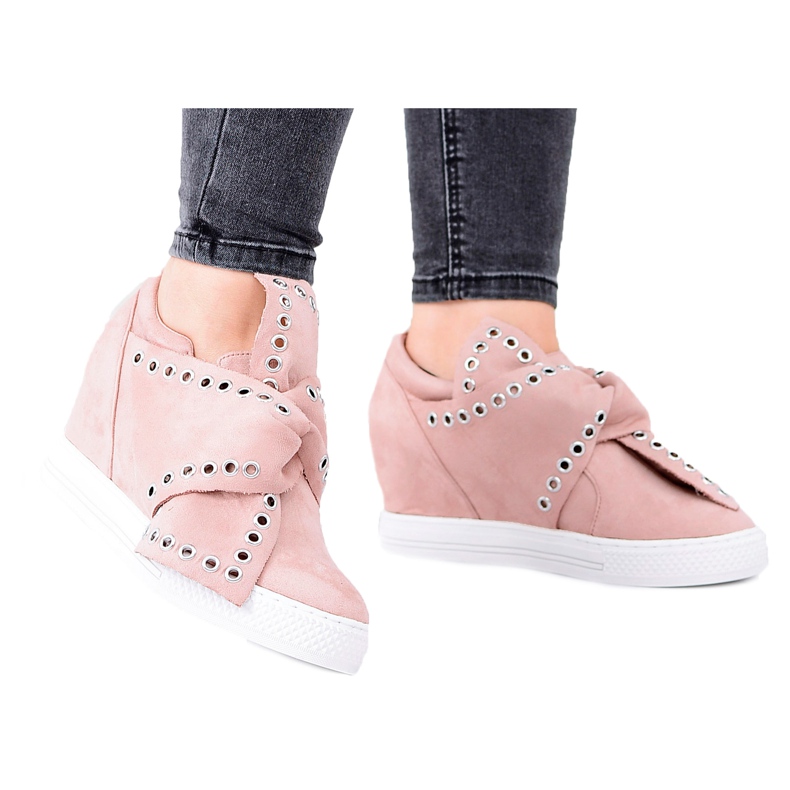 Women's sneakers Wedges Lu Boo Pink Margo
