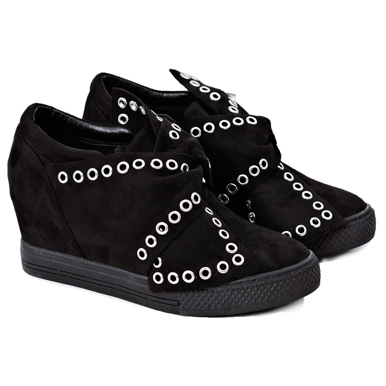 Women's sneakers Wedges Lu Boo Black Margo Women's sneakers Wedges Lu Boo Black Margo