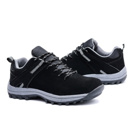 Black Men's Trekking Highlander shoes