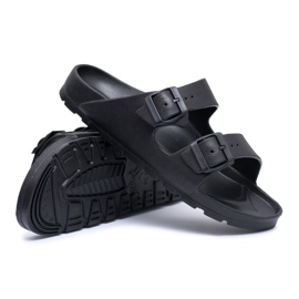 Flameshoes Men's Black Garden Light Slippers
